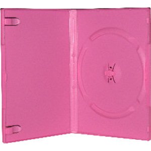 DVD Case Single Pink 14mm (Single)
