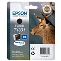 Epson T1301 / C13T13014010 Black Original Genuine Ink Cartridge - Stag Deer